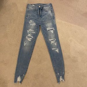 American eagle blue jeans